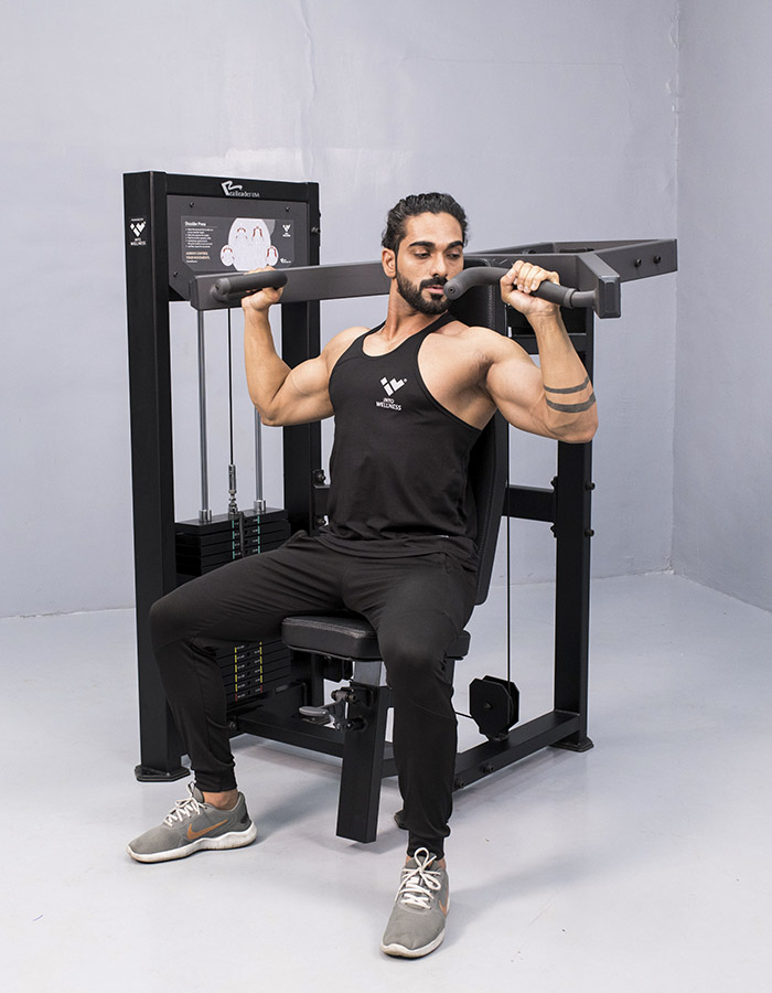 Seated Shoulder Press - TS 1007 - Into Wellness