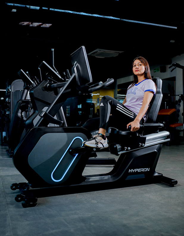 Recumbent Bike for Gyms