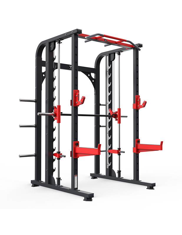 HS_1027B_-_Smith_Machine_with_Power_Rack-1