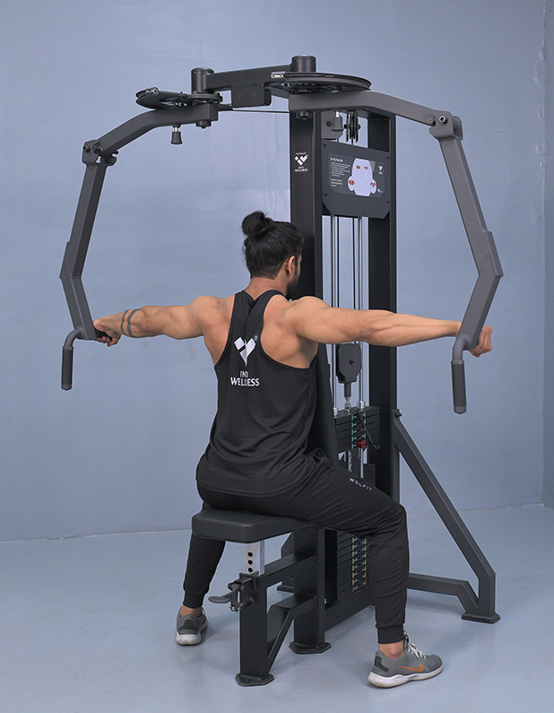 Rear Delt Pec Fly TS 1017 Into Wellness