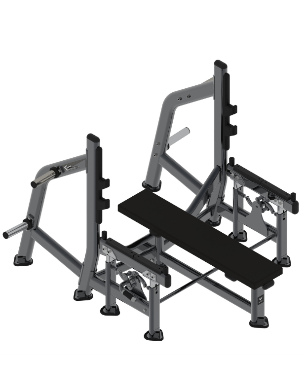 Adjustable Olympic Flat Bench - FW 1001A